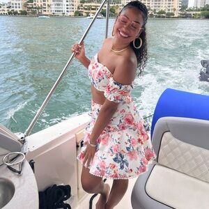 Two pice crop top set